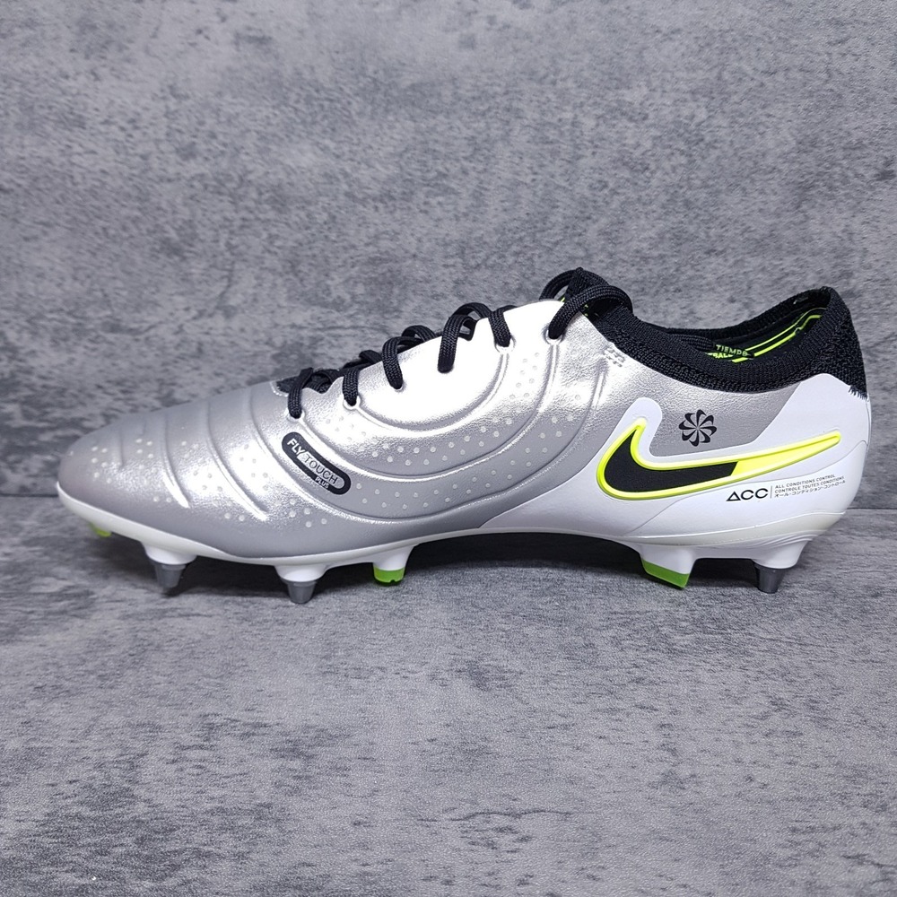 NIKE Tiempo Legend 10 Elite SG Pro Bosnia Soccer‎ Cleats Mens 11 Mad Voltage - Picture 2 of 5